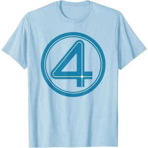 imageMarvel Studios The Fantastic Four First Steps Costume Icon TShirtBaby Blue