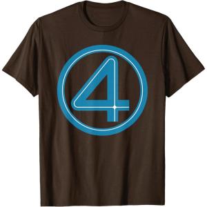 imageMarvel Studios The Fantastic Four First Steps Costume Icon TShirtBrown