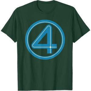 imageMarvel Studios The Fantastic Four First Steps Costume Icon TShirtDark Green