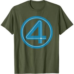 imageMarvel Studios The Fantastic Four First Steps Costume Icon TShirtOlive Green