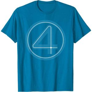 imageMarvel Studios The Fantastic Four First Steps Costume Icon TShirtSapphire Blue
