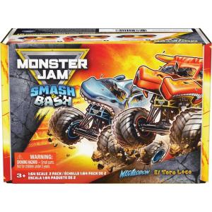 imageMonster Jam Toy Vehicle Truck 1t64Mrv2PKSpdrmnVsAtiVnm M04Smash  Bash 2pack