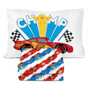 imageSunny Side Up Kids Sheet Set Includes Sheets and Pillow Cover  100 Microfiber Bedding and Room Decor Blue  Spiderman 3 Piece TwinMulti  Cars