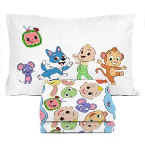 imageSunny Side Up Kids Sheet Set Includes Sheets and Pillow Cover  100 Microfiber Bedding and Room Decor Blue  Spiderman 3 Piece TwinMulti  Cocomelon