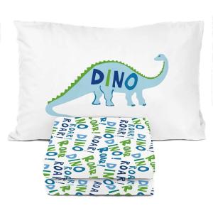 imageSunny Side Up Kids Sheet Set Includes Sheets and Pillow Cover  100 Microfiber Bedding and Room Decor Blue  Spiderman 3 Piece TwinMulti  Dino Roar