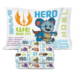 imageSunny Side Up Kids Sheet Set Includes Sheets and Pillow Cover  100 Microfiber Bedding and Room Decor Blue  Spiderman 3 Piece TwinMulti  Young Jedi Adventures
