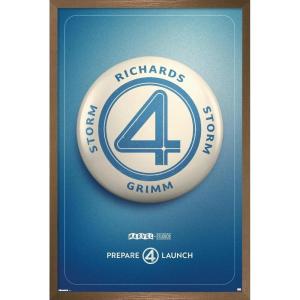 imageTrends International Marvel Fantastic Four First Steps  Button One Sheet Wall Poster 34L x 224W Premium Unframed VersionBronze Framed Version