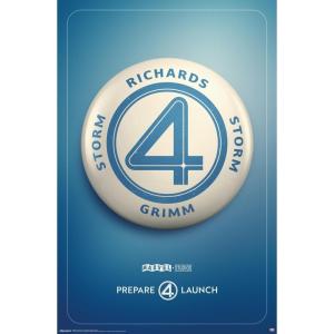 imageTrends International Marvel Fantastic Four First Steps  Button One Sheet Wall Poster 34L x 224W Premium Unframed VersionPremium Unframed Version