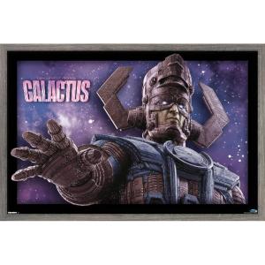 imageTrends International Marvel Fantastic Four First Steps 2025  Galactus CloseUp Wall Poster 34L x 224W Premium Unframed VersionBarnwood Framed Version