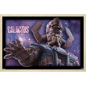 imageTrends International Marvel Fantastic Four First Steps 2025  Galactus CloseUp Wall Poster 34L x 224W Premium Unframed VersionBlonde Framed Version