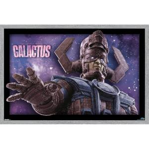 imageTrends International Marvel Fantastic Four First Steps 2025  Galactus CloseUp Wall Poster 34L x 224W Premium Unframed VersionGray Framed Version