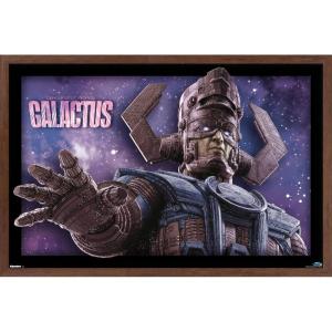 imageTrends International Marvel Fantastic Four First Steps 2025  Galactus CloseUp Wall Poster 34L x 224W Premium Unframed VersionMahogany Framed Version
