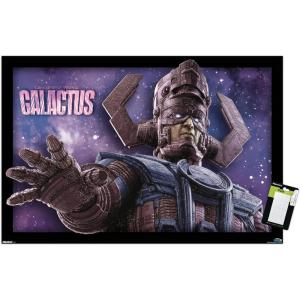 imageTrends International Marvel Fantastic Four First Steps 2025  Galactus CloseUp Wall Poster 34L x 224W Premium Unframed VersionPremium Poster  Mount Bundle