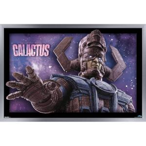 imageTrends International Marvel Fantastic Four First Steps 2025  Galactus CloseUp Wall Poster 34L x 224W Premium Unframed VersionSilver Framed Version