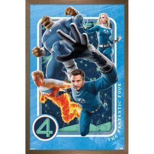 imageTrends International Marvel Fantastic Four First Steps 2025  Powers Wall Poster 34L x 224W Premium Unframed VersionBronze Framed Version