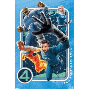 imageTrends International Marvel Fantastic Four First Steps 2025  Powers Wall Poster 34L x 224W Premium Unframed VersionPremium Unframed Version