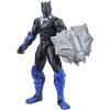 imageAvengers Marvel Mech Strike 6inch Scale Action Figure Toy Black Panther with Compatible Mech Battle Accessory for Kids Ages 4 and Up
