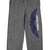 imageCaptain America Brave New World Mens Heather Gray Sleep Pajama PantsGraphite