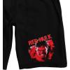imageCaptain America Brave New World Red Hulk Mens Black Lounge ShortsBlack