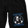 imageCaptain America Brave New World Sam Smith Falcon Mens Black Lounge ShortsBlack