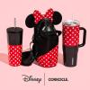 imageCorkcicle Disney Tumbler  TripleInsulated Stainless Steel  Keeps Drinks Cold 9 Hours  SpillProof Lid  Reusable  Summer Drinkware Gift  Keeps Drinks Ice Cold  24 oz  Black PantherMinnie Mouse Red Polka Dot