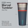 imageCorkcicle Disney Tumbler  TripleInsulated Stainless Steel  Keeps Drinks Cold 9 Hours  SpillProof Lid  Reusable  Summer Drinkware Gift  Keeps Drinks Ice Cold  24 oz  Black PantherThor