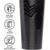 imageCorkcicle Disney Tumbler  TripleInsulated Stainless Steel  Keeps Drinks Cold 9 Hours  SpillProof Lid  Reusable  Summer Drinkware Gift  Keeps Drinks Ice Cold  24 oz  Black PantherMarvel  Venom
