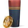 imageCorkcicle Disney Tumbler  TripleInsulated Stainless Steel  Keeps Drinks Cold 9 Hours  SpillProof Lid  Reusable  Summer Drinkware Gift  Keeps Drinks Ice Cold  24 oz  Black PantherCaptain Marvel