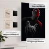 imageDisplate Metal Poster Marvel  Spiderman Game  Webhead  Easy Magnetic Mounting  SpiderMan Superhero Collectible Gifts  Wall Art Pictures for Bedroom Premium Posters  126x177 in266L x 189W