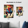 imageDisplate Metal Poster SpiderMan  Marvel Silver Age  Easy Magnetic Mounting  Collectible Superhero Gifts for Comics Fans  Wall Art Room Decor Bedroom Posters  126x177 in177L x 126W