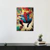 imageDisplate Metal Poster SpiderMan  Marvel Silver Age  Easy Magnetic Mounting  Collectible Superhero Gifts for Comics Fans  Wall Art Room Decor Bedroom Posters  126x177 in177L x 126W