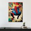 imageDisplate Metal Poster SpiderMan  Marvel Silver Age  Easy Magnetic Mounting  Collectible Superhero Gifts for Comics Fans  Wall Art Room Decor Bedroom Posters  126x177 in266L x 189W
