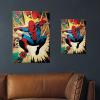 imageDisplate Metal Poster SpiderMan  Marvel Silver Age  Easy Magnetic Mounting  Collectible Superhero Gifts for Comics Fans  Wall Art Room Decor Bedroom Posters  126x177 in177L x 126W