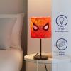 imageIdea Nuova Marvel Spiderman Plush Shade Stick Table Lamp for Kids Soft Fabric Shade with Iconic Spiderman DesignIdeal for Bedrooms Nurseries ampamp PlayroomsSpiderman
