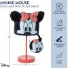imageIdea Nuova Marvel Spiderman Plush Shade Stick Table Lamp for Kids Soft Fabric Shade with Iconic Spiderman DesignIdeal for Bedrooms Nurseries ampamp PlayroomsMinnie Mouse  Red