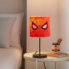 imageIdea Nuova Marvel Spiderman Plush Shade Stick Table Lamp for Kids Soft Fabric Shade with Iconic Spiderman DesignIdeal for Bedrooms Nurseries ampamp PlayroomsSpiderman