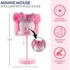 imageIdea Nuova Marvel Spiderman Plush Shade Stick Table Lamp for Kids Soft Fabric Shade with Iconic Spiderman DesignIdeal for Bedrooms Nurseries ampamp PlayroomsMinnie Mouse