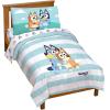 imageJay Franco Marvel Spiderman Webtastic 5 Piece Twin Size Bed Set  Includes Reversible Comforter ampamp Sheet Set  Super Soft Kids Bedding Fade Resistant Microfiber Official Marvel ProductMulti  Bluey