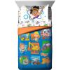 imageJay Franco Marvel Spiderman Webtastic 5 Piece Twin Size Bed Set  Includes Reversible Comforter ampamp Sheet Set  Super Soft Kids Bedding Fade Resistant Microfiber Official Marvel ProductBlue  Blippi