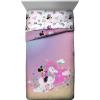 imageJay Franco Marvel Spiderman Webtastic 5 Piece Twin Size Bed Set  Includes Reversible Comforter ampamp Sheet Set  Super Soft Kids Bedding Fade Resistant Microfiber Official Marvel ProductPink  Minnie Mouse