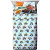 imageJay Franco Marvel Spiderman Webtastic 5 Piece Twin Size Bed Set  Includes Reversible Comforter ampamp Sheet Set  Super Soft Kids Bedding Fade Resistant Microfiber Official Marvel ProductBlue  Blaze