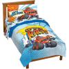 imageJay Franco Marvel Spiderman Webtastic 5 Piece Twin Size Bed Set  Includes Reversible Comforter ampamp Sheet Set  Super Soft Kids Bedding Fade Resistant Microfiber Official Marvel ProductBlue  Blaze