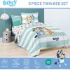 imageJay Franco Marvel Spiderman Webtastic 5 Piece Twin Size Bed Set  Includes Reversible Comforter ampamp Sheet Set  Super Soft Kids Bedding Fade Resistant Microfiber Official Marvel ProductMulti  Bluey