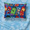 imageJay Franco Marvel Spiderman Webtastic 5 Piece Twin Size Bed Set  Includes Reversible Comforter ampamp Sheet Set  Super Soft Kids Bedding Fade Resistant Microfiber Official Marvel ProductBlue  Avengers