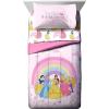imageJay Franco Marvel Spiderman Webtastic 5 Piece Twin Size Bed Set  Includes Reversible Comforter ampamp Sheet Set  Super Soft Kids Bedding Fade Resistant Microfiber Official Marvel ProductPink  Princess