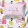 imageJay Franco Marvel Spiderman Webtastic 5 Piece Twin Size Bed Set  Includes Reversible Comforter ampamp Sheet Set  Super Soft Kids Bedding Fade Resistant Microfiber Official Marvel ProductPink  Princess