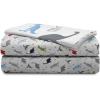 imageJay Franco Marvel Spiderman Webtastic 5 Piece Twin Size Bed Set  Includes Reversible Comforter ampamp Sheet Set  Super Soft Kids Bedding Fade Resistant Microfiber Official Marvel ProductGray  Dinosaur