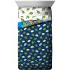 imageJay Franco Marvel Spiderman Webtastic 5 Piece Twin Size Bed Set  Includes Reversible Comforter ampamp Sheet Set  Super Soft Kids Bedding Fade Resistant Microfiber Official Marvel ProductBlue  Tmnt