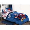 imageJay Franco Marvel Spiderman Webtastic 5 Piece Twin Size Bed Set  Includes Reversible Comforter ampamp Sheet Set  Super Soft Kids Bedding Fade Resistant Microfiber Official Marvel ProductBlue  Spidey  Friends
