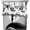 imageJay Franco Marvel Spiderman Webtastic 5 Piece Twin Size Bed Set  Includes Reversible Comforter ampamp Sheet Set  Super Soft Kids Bedding Fade Resistant Microfiber Official Marvel ProductGray  Nightmare Before Christmas